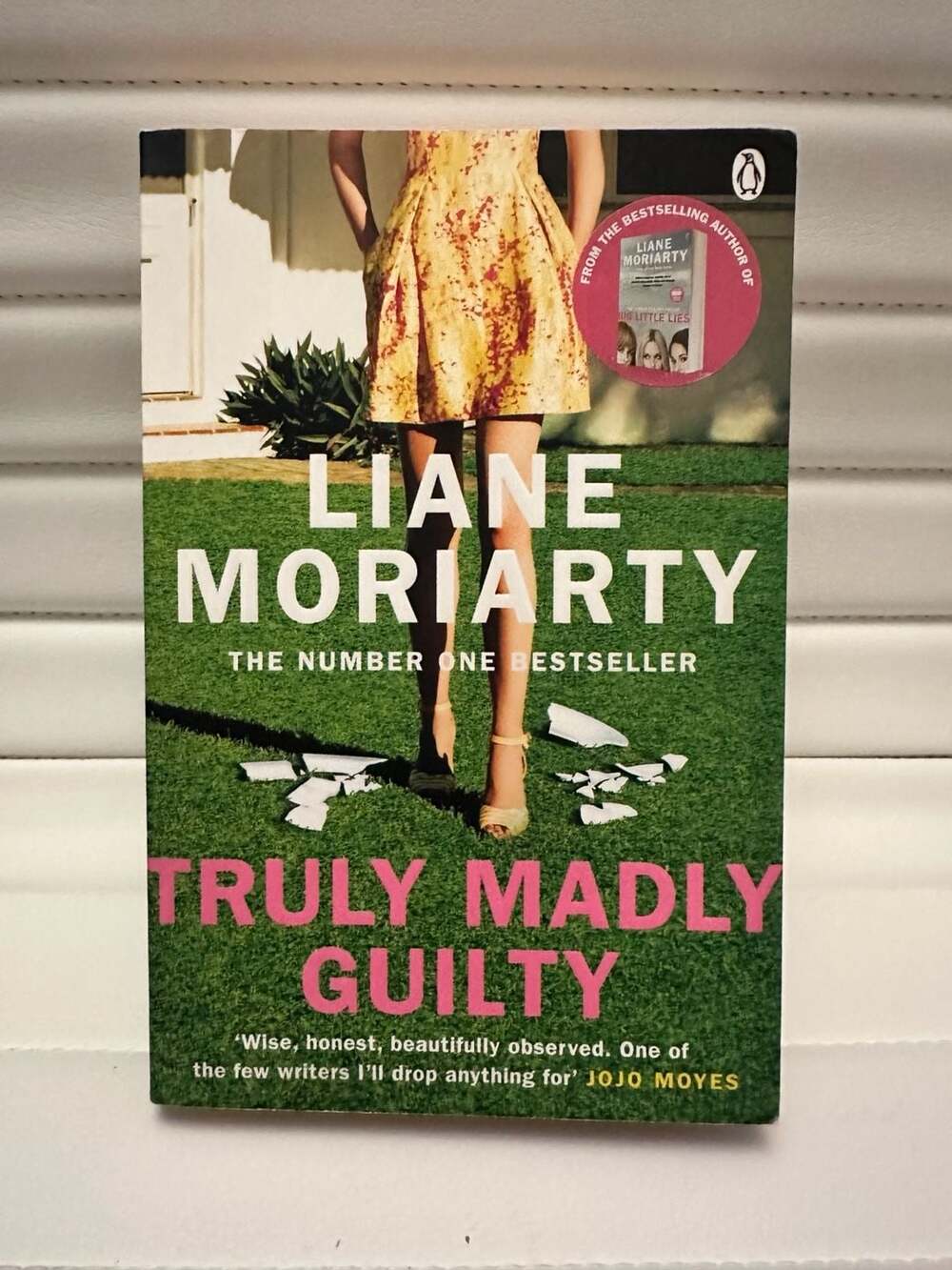 Truly Madly Guilty by Liane Moriarty Paperback Novel